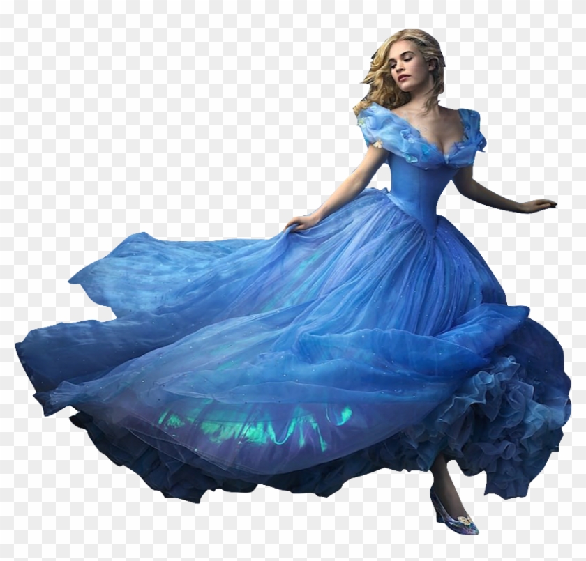 Lily James Clipart - Cinderella Png #1637284