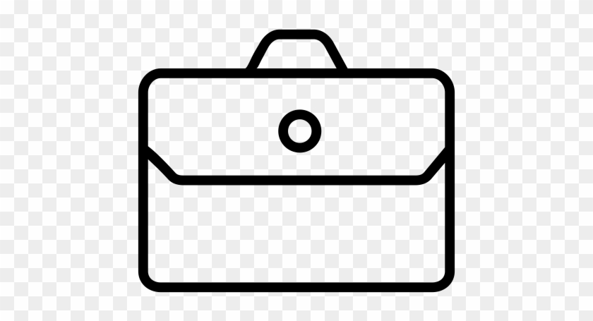 Briefcase 01, Briefcase Icon - Line Art #1637539