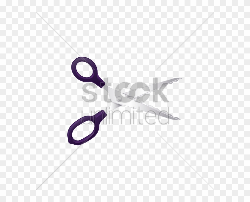 Jagged Scissors Vector Image - Illustration #1638200