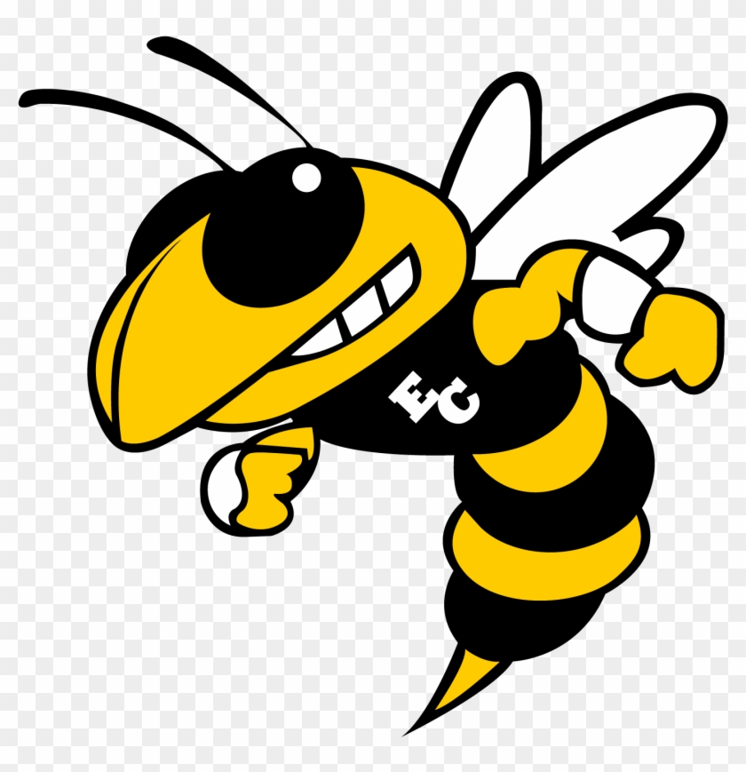 The East Central Hornets - Georgia Tech Yellow Jackets Logo #1638935