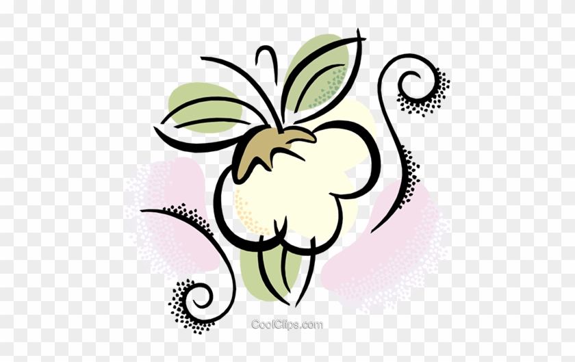 Cotton Royalty Free Vector Clip Art Illustration - Cotton #1639713