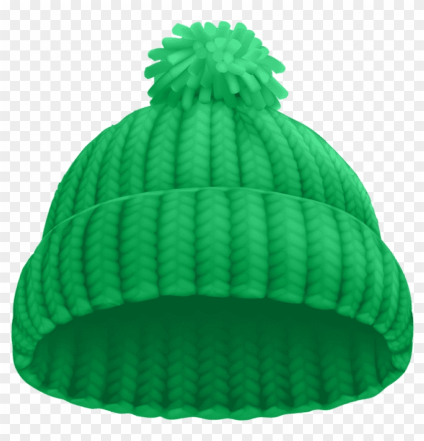 Free Png Download Green Winter Hat Clipart Png Photo - Knit Hat Clip Art #1640980