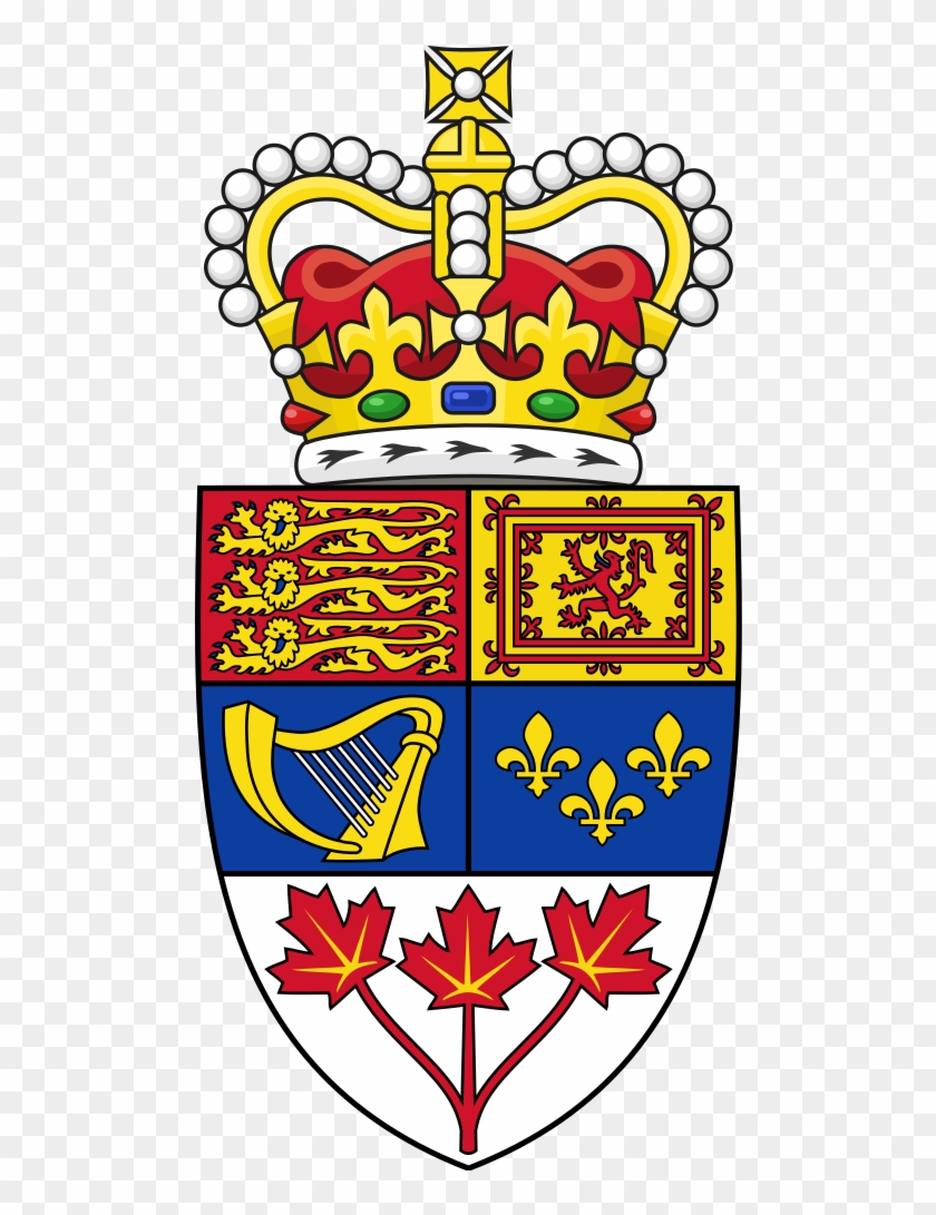 This Image Rendered As Png In Other Widths - Royal Shield Of Arms Of Canada #1641284