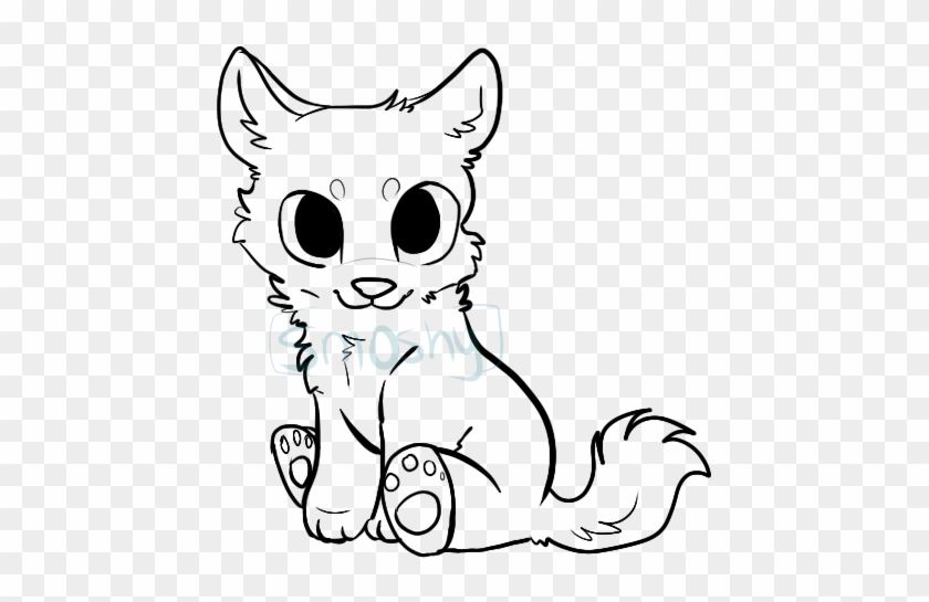 Free Chibi Again By P Ckyy On Cute Chibi Wolf Drawing Free Transparent Png Clipart Images Download