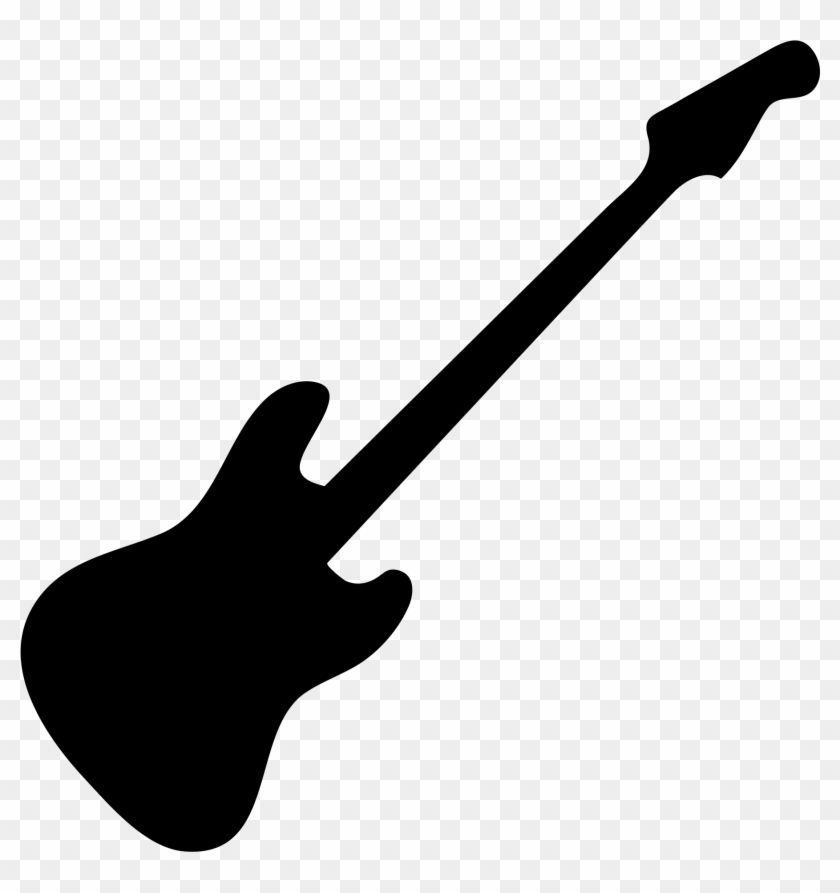 2000 X 2000 4 - Electric Guitar Silhouette #1642345