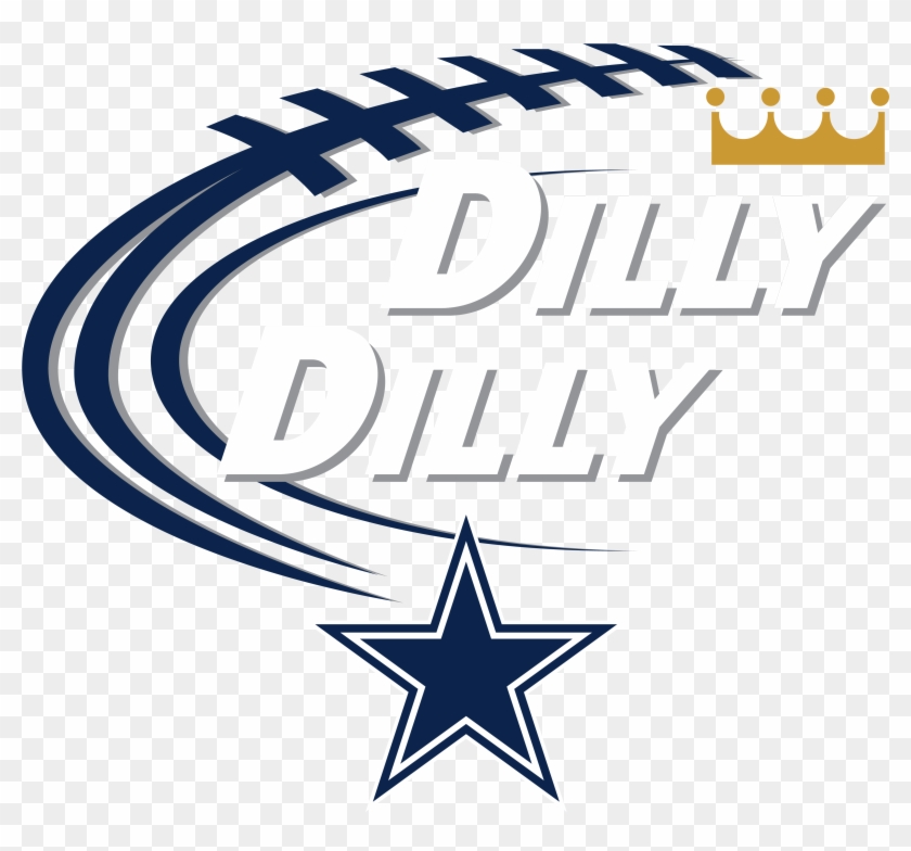 Dallas Cowboys Clipart Shirt - Dallas Cowboys Dilly Dilly #1642535