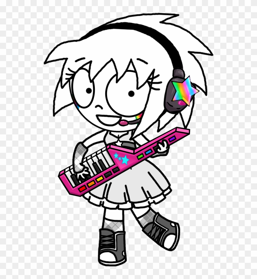 Reitanna's Keytar By Reitanna-seishin - Cartoon #1642660