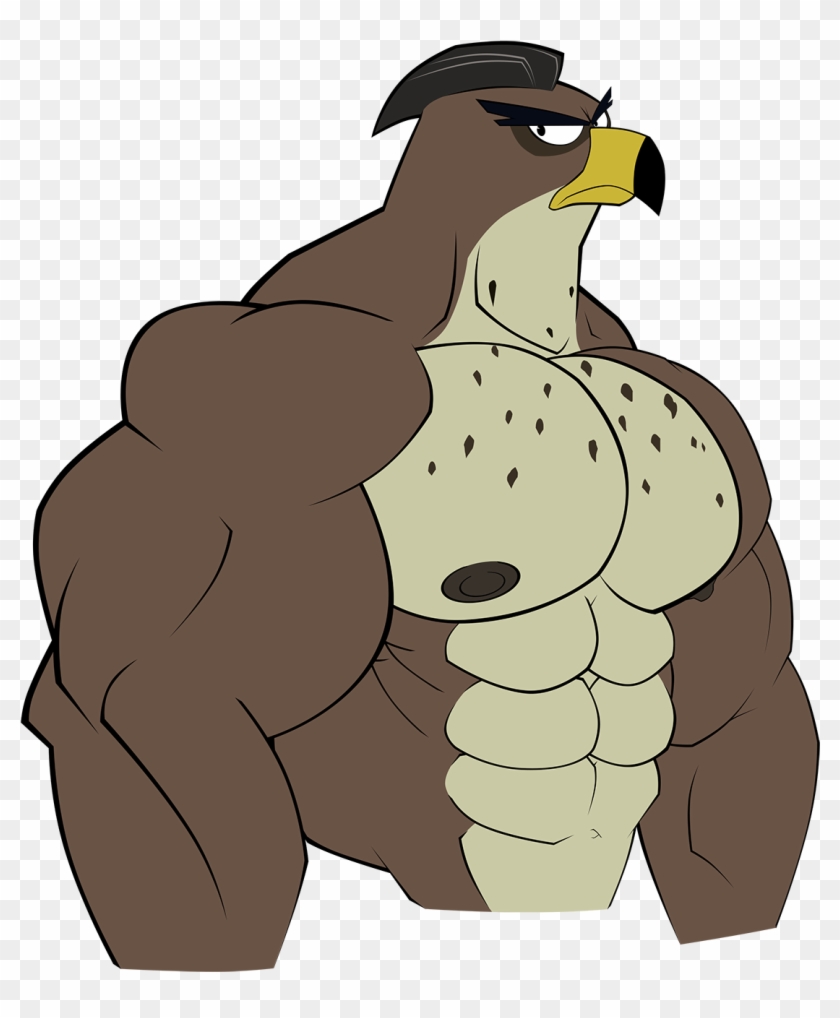 Falcon Clipart Muscle - Falcon Graves Muscle #1642881