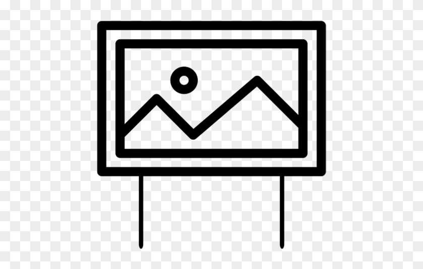 Custom Lawn Signs - Laptop Line Icon #1642906