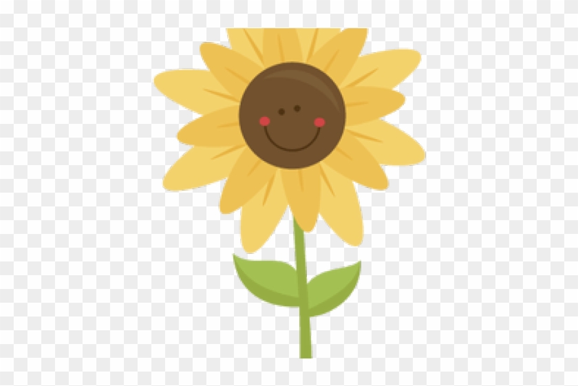 Pretty Clipart Sunflower - Clip Art #1643671