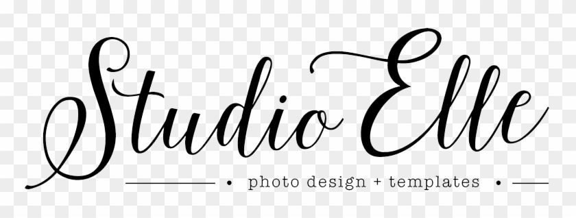 Studio Elle Photo Book Design And Templates Logo - Calligraphy #1643880