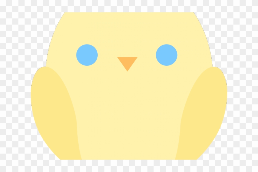 Pastel Clipart Baby Chick - Circle #1643916