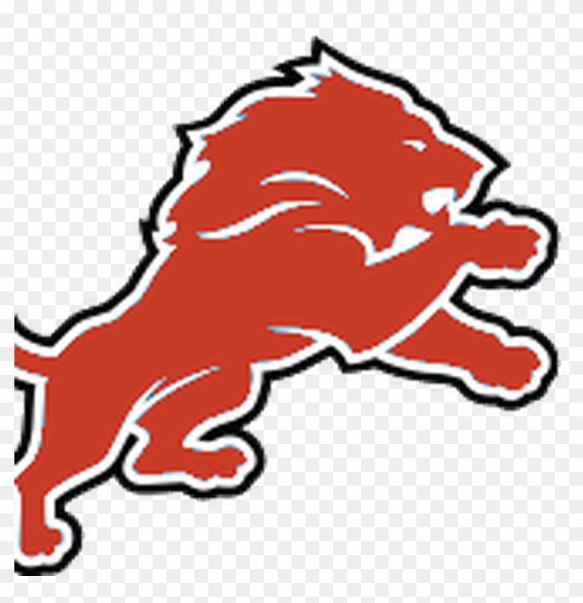 Detroit Lions Logo Png - Red Detroit Lions Logo - Full Size PNG Clipart ...