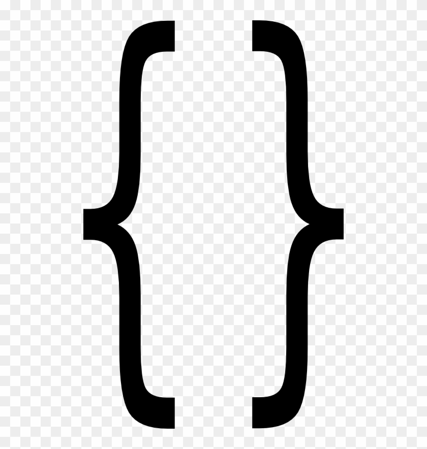 Braces Symbol #1648479