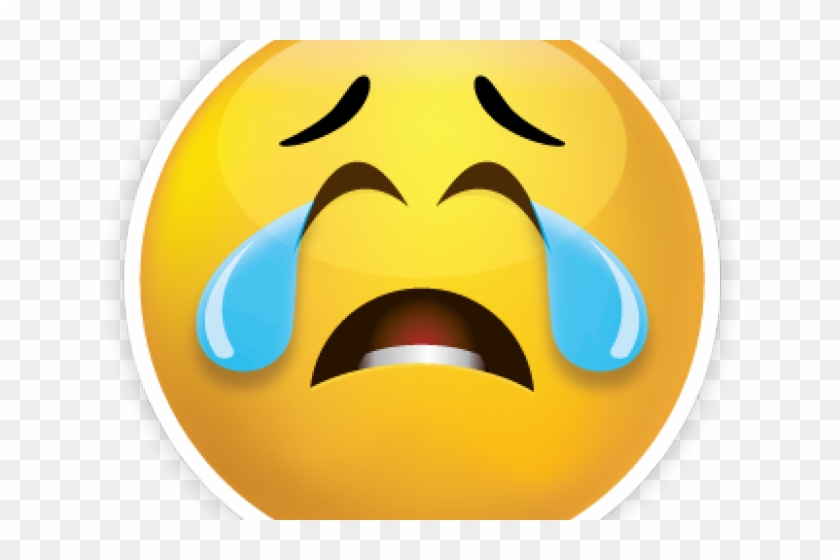 Crying Sad Face Transparent Sad Emoji / Emoji, sad emoji, funny ...