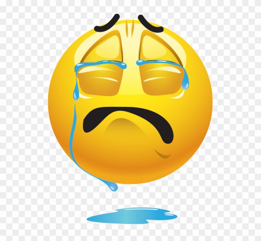 Crying Emoji Png Image Hd - Sad Emoticons - Free ...