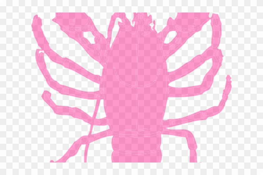 Lobster Clipart Pink - Clip Art Lobster Cartoon #1650304