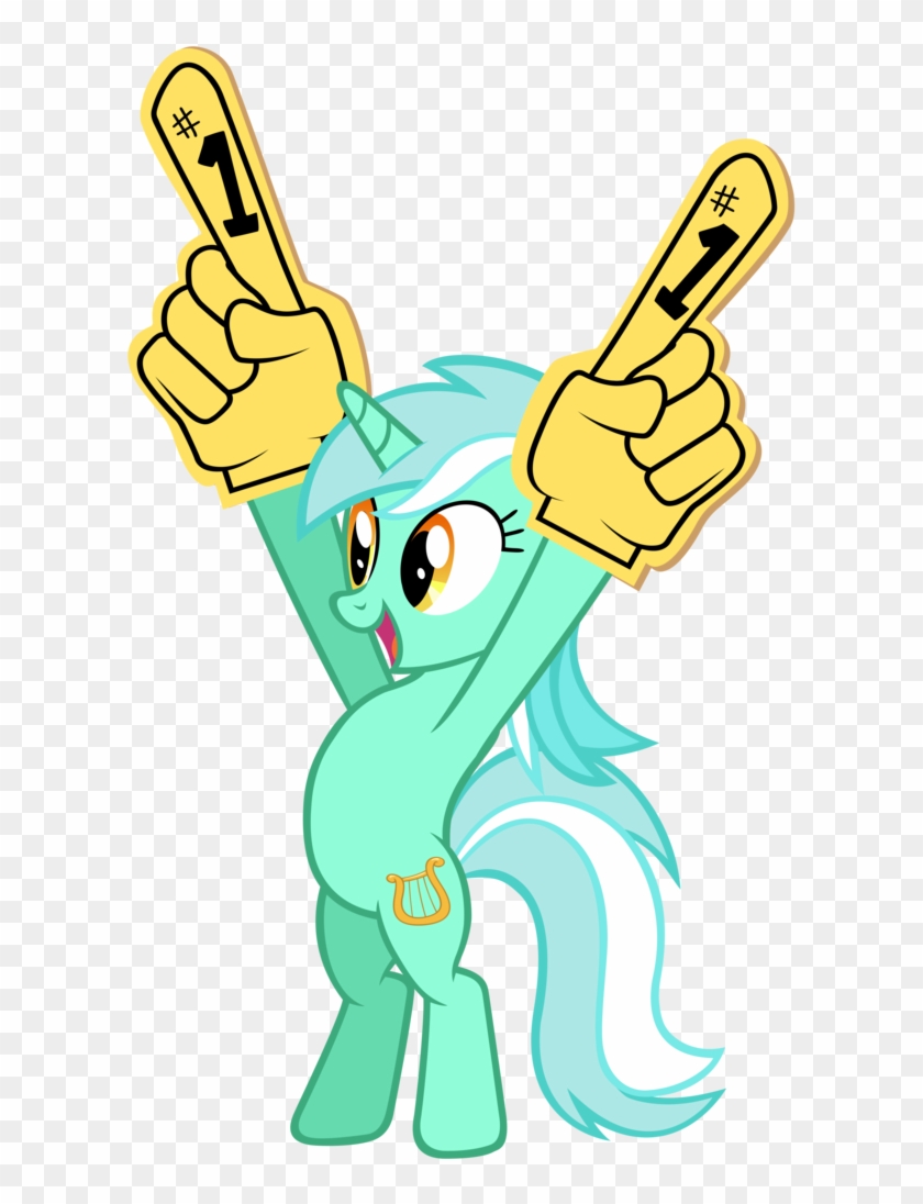 Kired25, Bipedal, Foam Finger, Lyra Heartstrings, Pony, - Mlp Lyra Standing #1651036