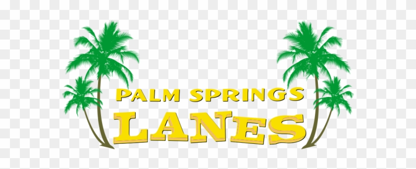 Palm Springs Lanes Vector - Palm Springs Lanes Vector #1652139