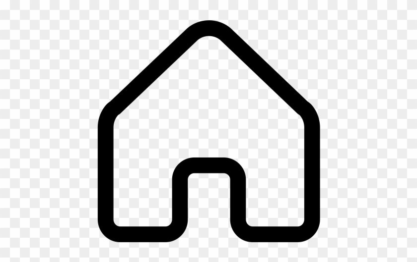 Home Line Mt Iu, Line, Outline Icon - 首頁 Png #1652922