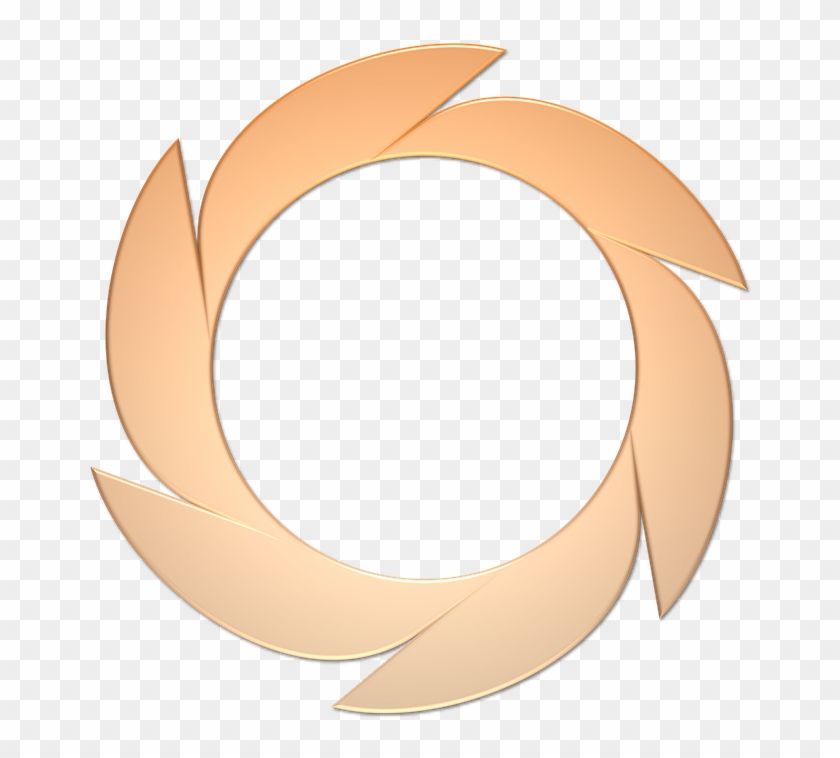 Frame Circle Shape Orange - Circle #1653387