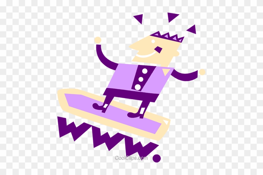 Man Surfing The World Wide Web Royalty Free Vector - Man Surfing The World Wide Web Royalty Free Vector #1653772