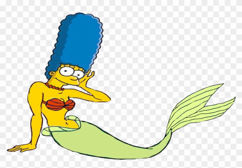 Marge Simpson As A Mermaid By Optimusbroderick83 - Simpson Png Marge #1655719