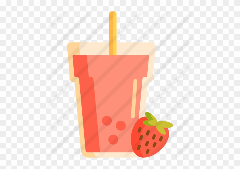 Smoothies Free Icon - Strawberry #1655922