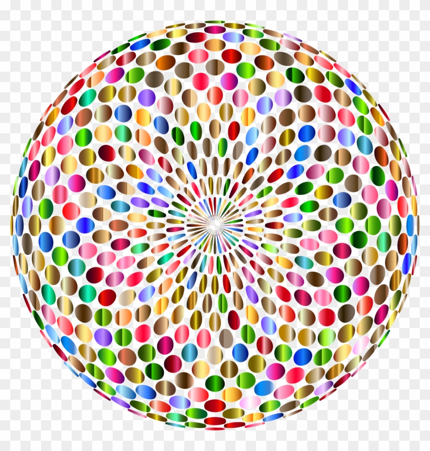 Chromatic Disco Ball No Background - Disco Ball Transparent Background #254537