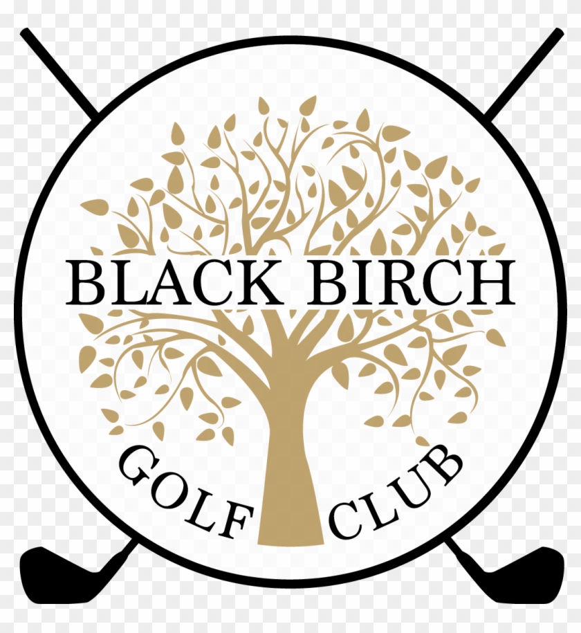 Black Birch Golf Club - Stickalz Llc Tree And Leaves Vinyl Wall Art Decal Sticker #255094