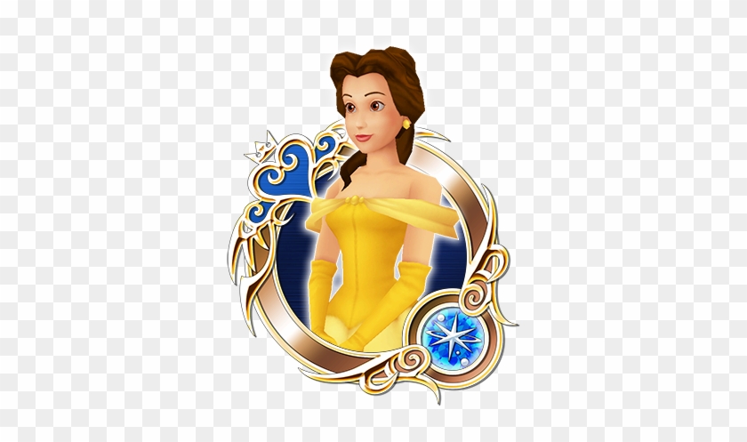 Belle B - Kingdom Hearts Medal Png #255571