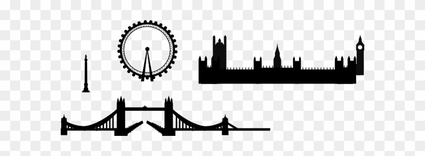 Houston Skyline Outline Free Download Clip Art Free - Silhouette Tower Bridge Png #257016