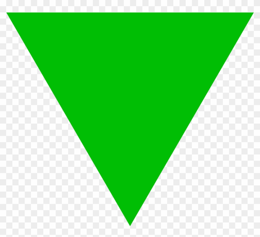 44 449432 Triangle Clipart Svg Green Upside Down Triangle 