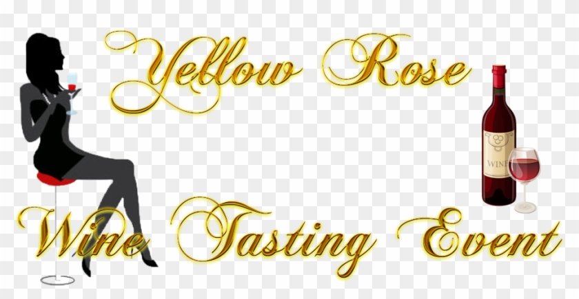 Yellow Rosewine Tasting Event - Calligraphy #1656343