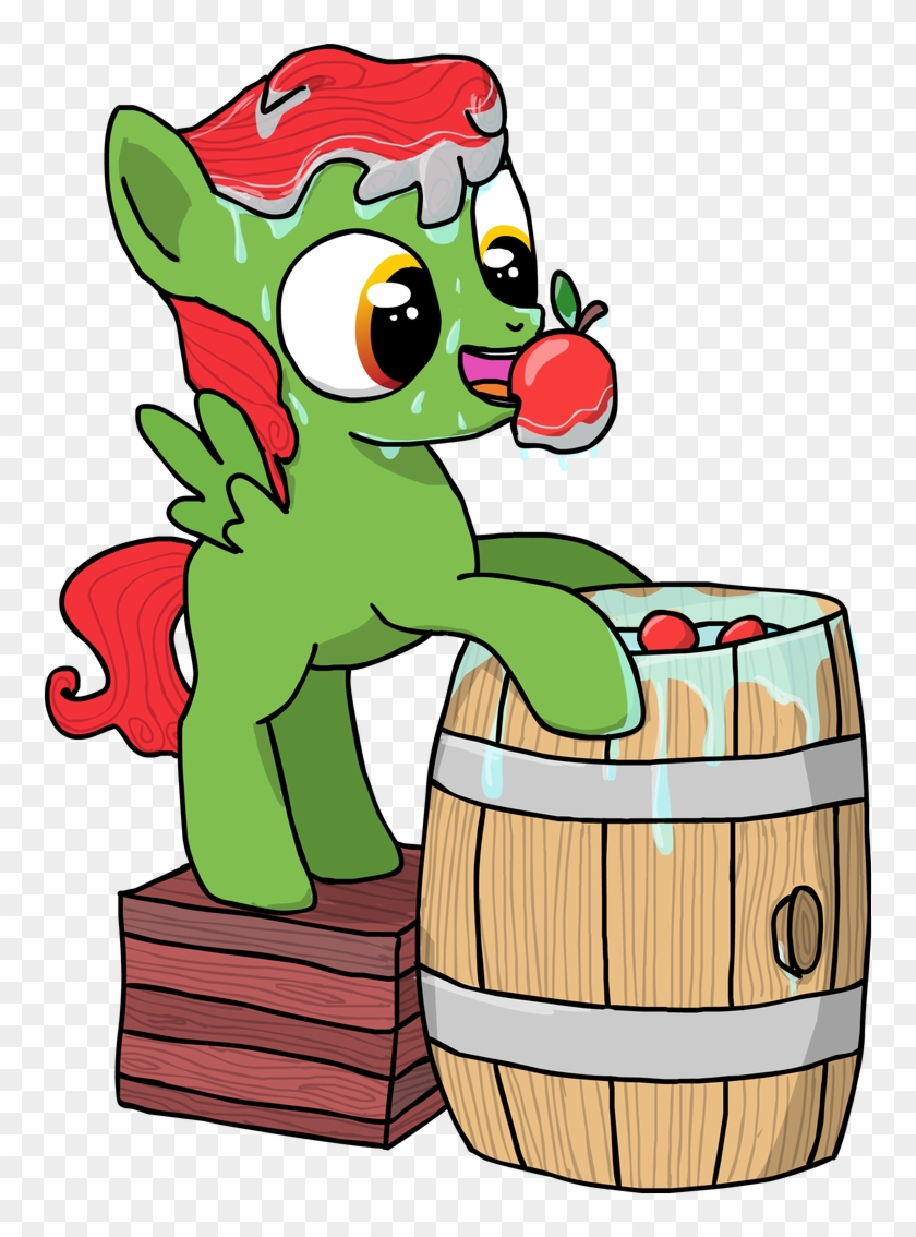 Apple Bobbing By Shieldgenerator7 - Cartoon #1656939