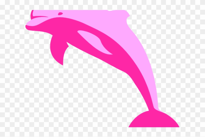 Dolphin Clipart Pink Dolphin - Dolphin Clipart Png #1657745