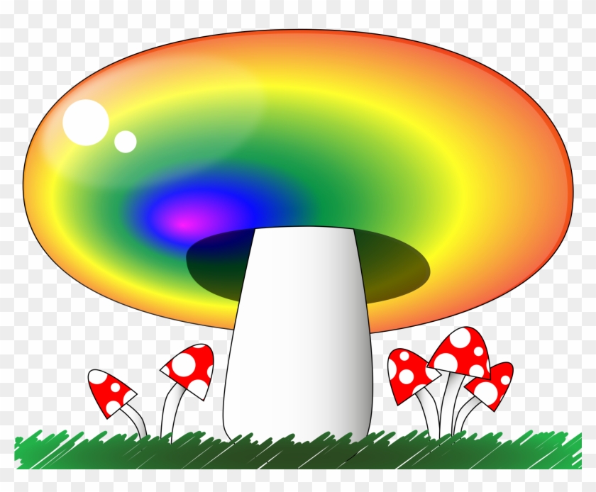 File Svg Wikimedia Commons Open - Rainbow Mushroom Png #1658188