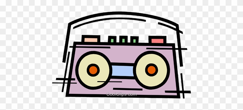 Portable Cassette Players Royalty Free Vector Clip - Portable Cassette Players Royalty Free Vector Clip #1658615