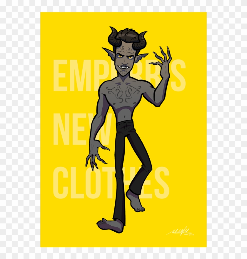 Emperors New Clothes ✖ [mini Print] - Illustration #1661541