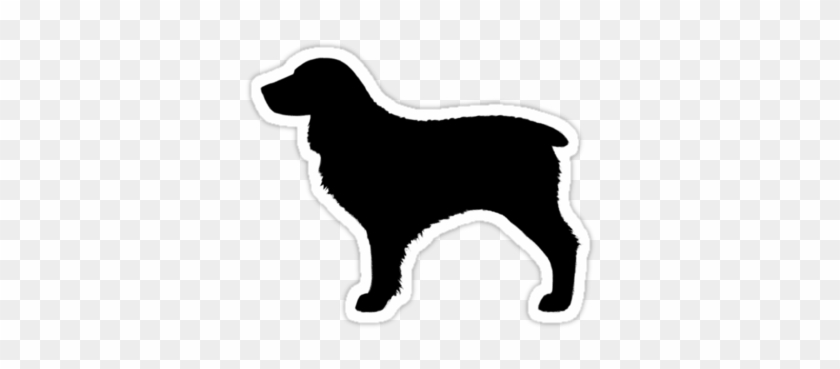 Boykin Spaniel Silhouette Waterproof Vinyl Sticker - Boykin Spaniel Silhouette #1662433