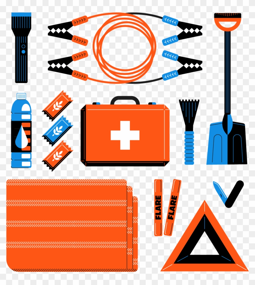 Winter Emergency Kit Supplies - Cross #1663229