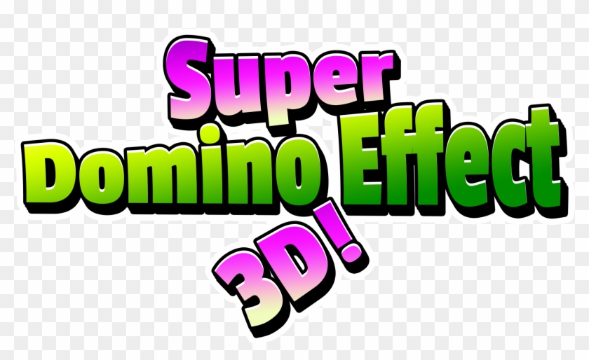 Super Domino Effect 3d - Graphic Design #1663929