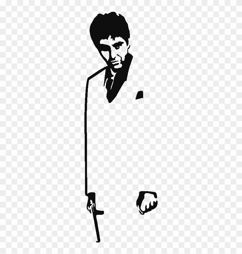 Stickers Scarface Ambiance Sticker Ros Scarface - Scarface Png #1665434