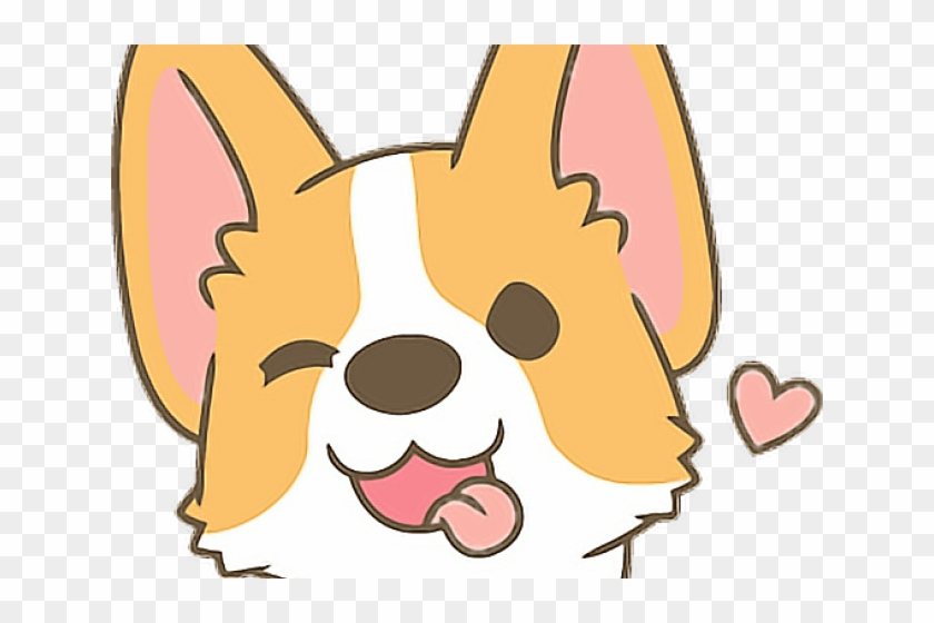 Corgi Clipart Kawaii - Corgi Sticker #1666692