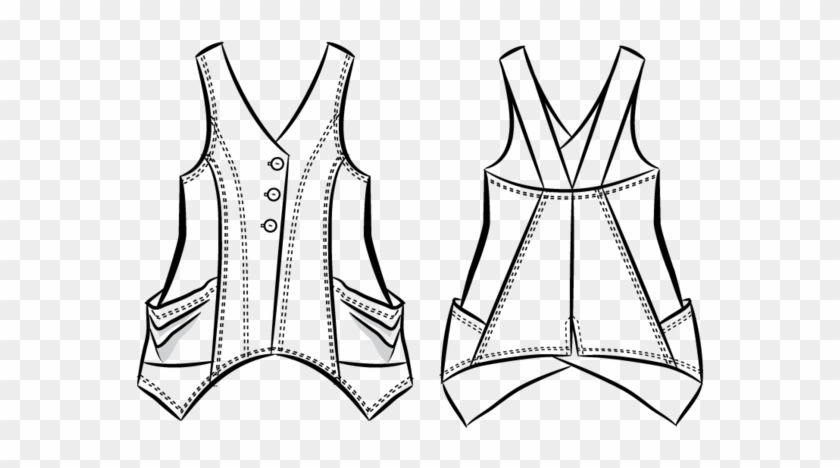 Vital Vest - Line Art #1669274