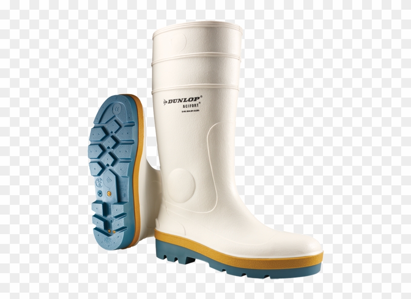 The Boots Feature Energy Absorption Of The Heel Region - Dunlop Acifort Tricolor #1670766