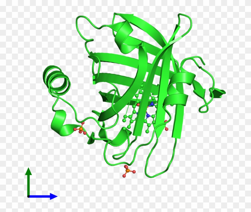 Pdb 1ywa Coloured By Chain And Viewed From The Front - Illustration #1671976