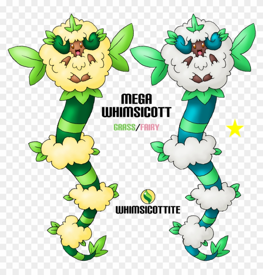 Mega Whimsicott By Skarmorysilver - Cartoon #1671982