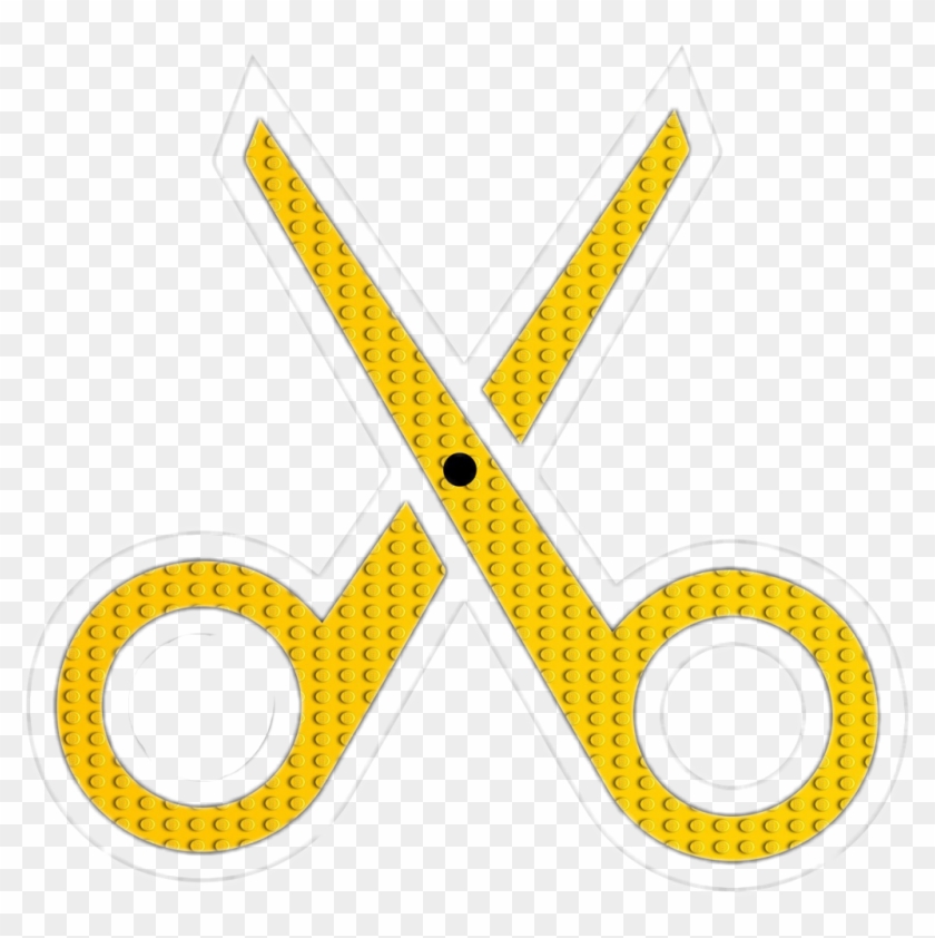 Scissors Sticker - Circle #1673273