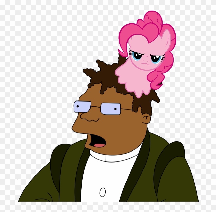 Hermes Conrad And Pinkie Pie By Up1ter - Hermes Futurama Brain Slug #1674010